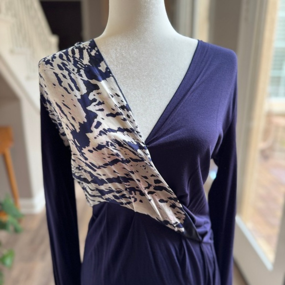 Babakul Wrap Cross Front Dress‎